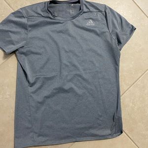 Adidas size medium dri fit shirt grey